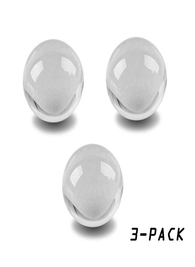 DSJUGGLING 3-Pack of 32mm Small Size Clear Acrylic Contact Juggling Ball Set, 3pcs of 1.26 inches Acrylic Ball to Manage Triangle of 3 or Pyramid of Multiple Balls Contact Juggling - Image 4